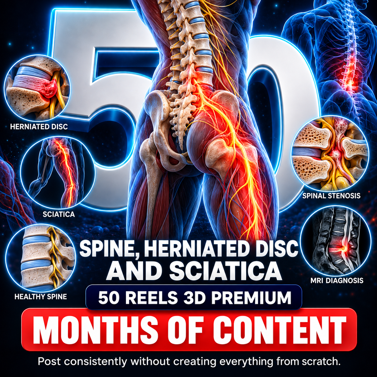 Spine, Herniated Disc and Sciatica
